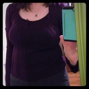 Gorgeous purple top
